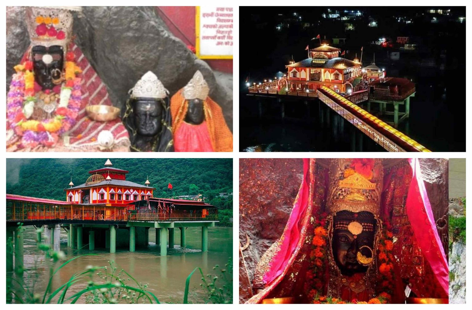 During Navratri, there is a flood of faith in Dhari Devi temple, here the mother changes her form thrice a day