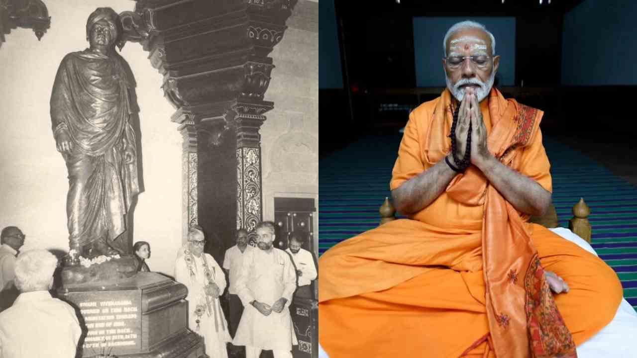 33 year old photo of PM Modi from Vivekananda Rock Memorial goes viral
