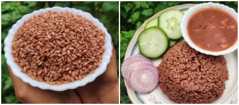 The red rice cooked in Uttarakhand is very special, have you ever eaten it?