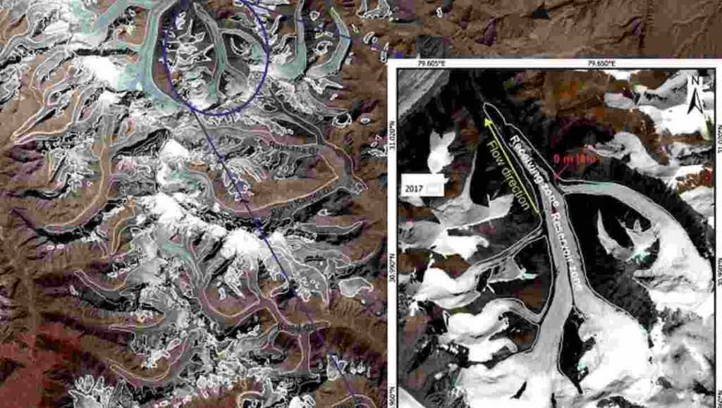 Scientists are worried about the increasing size of a glacier in Chamoli, it is increasing by 163 meters in a year instead of 7, research being done for 5 years revealed this